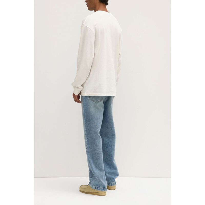 Assembly Label Knox Long Sleeve Tee Antique White image number 1